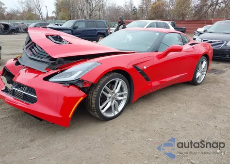 2018 Chevrolet Corvette Stingray from USA, damaged, VIN 1G1YB2D74J5105055